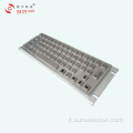 Sustiprinta metalinė klaviatūra su jutikliniu kilimėliu